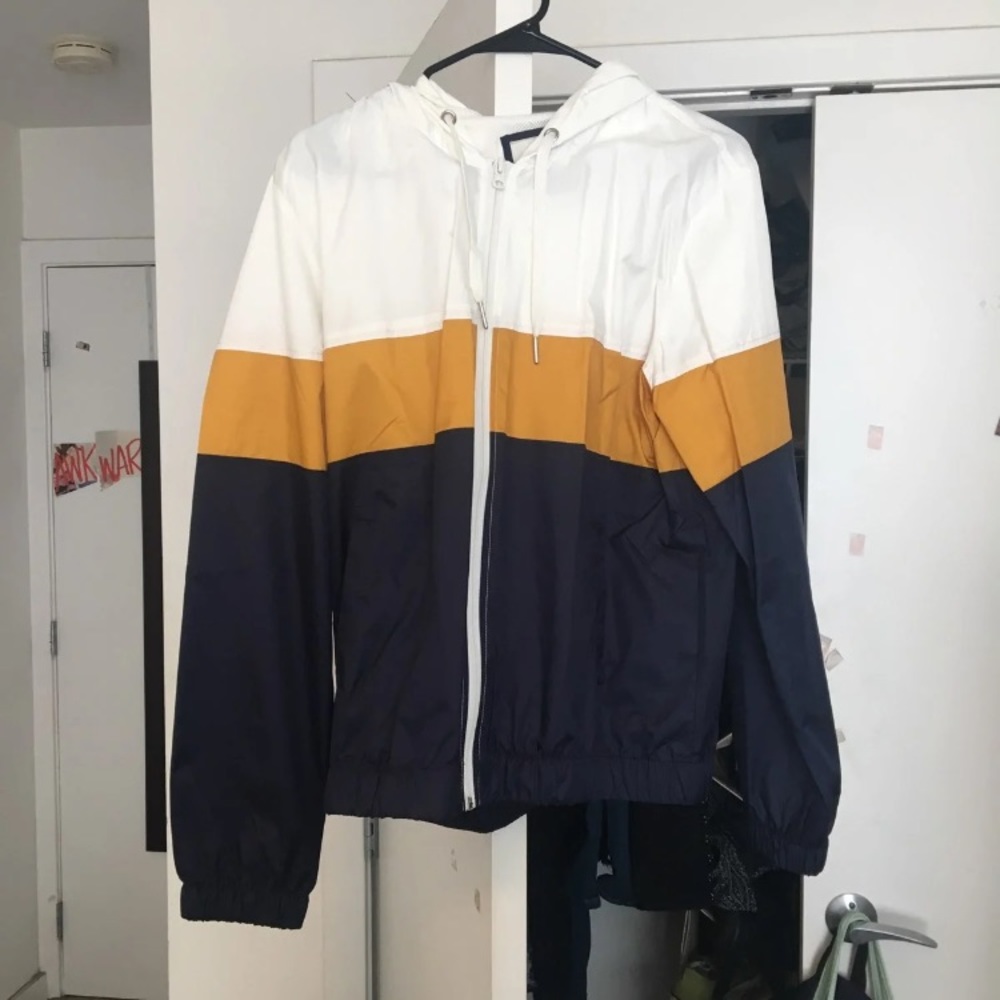 Color block Windbreaker